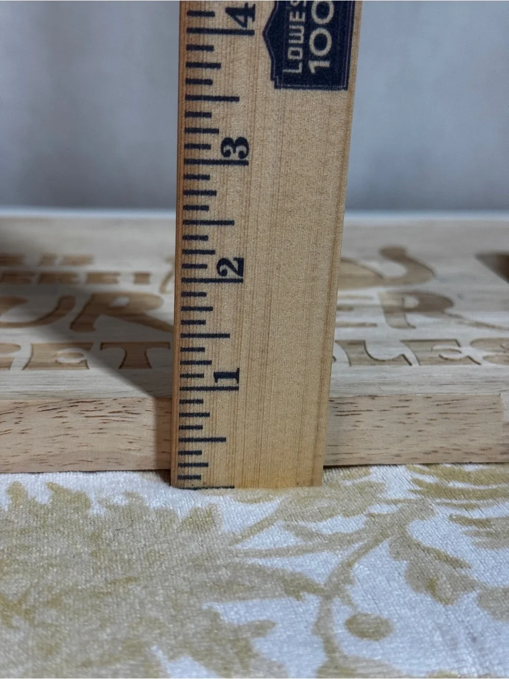Wood Cutting Board Engraved 